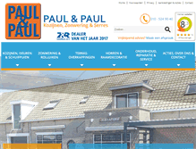 Tablet Screenshot of paulenpaul.nl